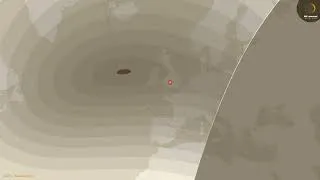 Thumbnail: Shadow's path during the solar eclipse on 12th August 2026