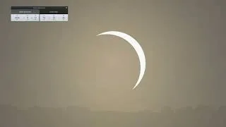 Thumbnail: Partial Solar Eclipse simulations for 12th August 2026
