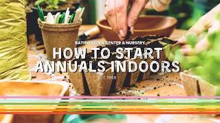 Thumbnail: How To Start Annuals From Seed  | Starting Annuals Indoors | Seed Starting Tips