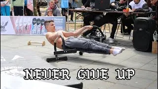 Thumbnail: NEVER GIVE UP *Calisthenics Edition*🔥