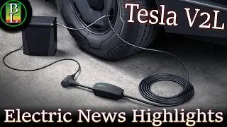 Thumbnail: ENH - Tesla gets V2L 😮 Huge 7M EV Recall, Ioniq 3, Genesis GV90, Skoda Epiq
