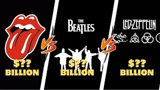Thumbnail: Battle: The Rolling Stones vs The Beatles vs Led Zeppelin – Who’s REALLY the Richest?