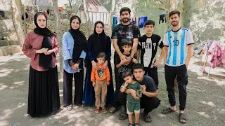 Thumbnail: A Beautiful Family Trip to the Waterfalls | Washing Blankets in Nature