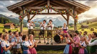 Thumbnail: Best Bavarian Polka | Traditional German Trumpets & Powerful Drum Instrumentals