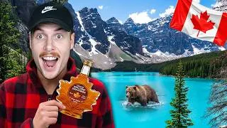 Thumbnail: A Kiwi's FIRST TIME in Canada (Travel Vlog)