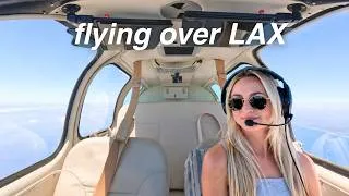 Thumbnail: fly with me through BUSY LA airspace | VFR through LAX and SAN Class Bravos in the Bonanza