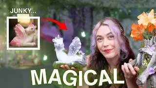 Thumbnail: I Made Fairy Trinkets out of Thrifted Junk 🧚🍄