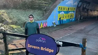 Thumbnail: Severn Bridge parkrun on St David’s Day