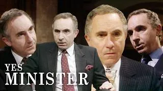 Thumbnail: Sir Humphrey's Witty Comebacks | Yes, Minister | BBC Comedy Greats