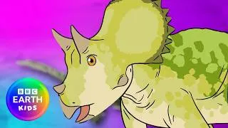 Thumbnail: The Fastest, Weirdest & Fiercest Dinosaurs! | Walking With Dinosaurs | BBC Earth Kids