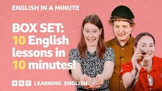 Thumbnail: BOX SET: English In A Minute 31 – TEN English lessons in 10 minutes!