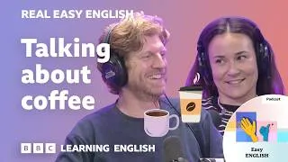 Thumbnail: How do you take your coffee? ☕🥛🍯 Improve your listening skills with Real Easy English