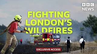 Thumbnail: Exclusive access inside London’s fight against wildfires