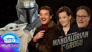 Thumbnail: The Mandalorian and Grogu | EXCLUSIVE Interview | Meet the Cast and Director | Newsround