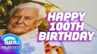 Thumbnail: Happy 100th birthday Sir David Attenborough! 🌍🎉  | Newsround
