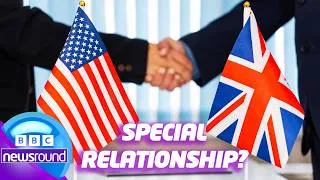 Thumbnail: What's the relationship like between the US and UK? | Newsround