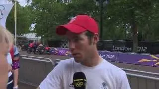 Thumbnail: Mark Cavendish deflated after Olympic road race defeat | BBC Olympics: London 2012