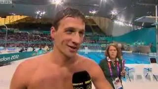 Thumbnail: Ryan Lochte win gold in men's 400m medley | BBC Olympics: London 2012