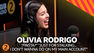 Thumbnail: Olivia Rodrigo opens up on F-Insta, The Cure, Glastonbury, SNL & being a role model for girls & Mums