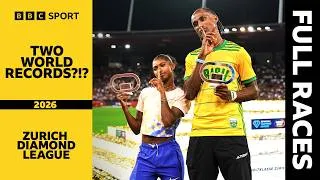 Thumbnail: Two WORLD RECORDS! Dos Santos and Russell Claim Fastest 400m & 100m Hurdles | Zurich Diamond League