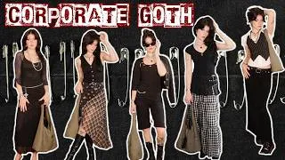 Thumbnail: summer corporate goth lookbook