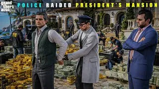 Thumbnail: GTA 5 : POLICE RAID ON PRESIDENT JOHN'S ISLAND MANSION || BB GAMING