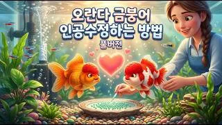 Thumbnail: 풀버전] 초보자도 성공하는 오란다 금붕어 인공수정 완벽 가이드!🐟💖How to Artificially Fertilize Oranda Goldfish #shorts