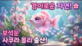 Thumbnail: 생명의 신비..✨ 보석눈 사쿠라 몰리 출산의 순간 [무삭제 풀버전] The Miracle of Life Gem-Eyed Sakura Molly Giving Birth #molly