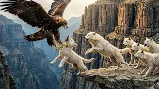 Thumbnail: Golden Eagle vs Wolf:Battle for Survival in the NorthPole|Russia-WildlifeDocumentary|BBSEarthExplore