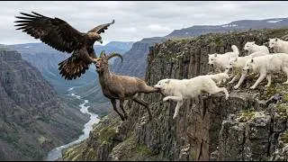 Thumbnail: Golden Eagle vs Arctic Wolf:Battle for Survival in the Putorana (Russia)|BBSEarthExplore