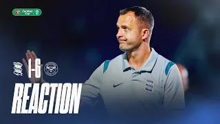 Thumbnail: Carabao Cup reaction | Chris Davies | Birmingham City v Brentford