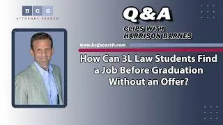 Thumbnail: How Can 3L Law Students Find a Job Before Graduation Without an Offer?