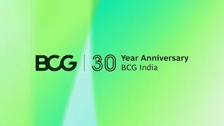Thumbnail: Thirty Years of Leading with Insights, Impact, and Trust | BCG India