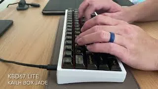 Thumbnail: Kailh Box Jade Clicky Switches | KBD67 Lite | FR4 | Typing Sounds