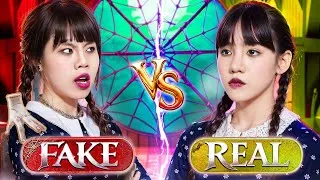 Thumbnail: Real Wednesday Vs Fake Wednesday! Baby Doll Jealous Of New Classmate
