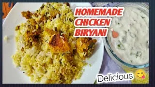 Thumbnail: The Best Homemade Chicken Biryani You'll Ever Try! 🍗🍚✨