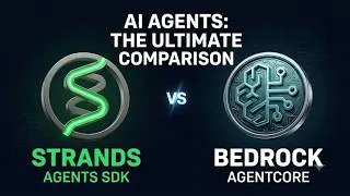 Thumbnail: Strands Agents SDK vs Bedrock AgentCore: What's the Difference?