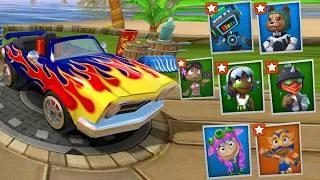 Thumbnail: New Lightning kit Vs 7 Bosses Battle | Beach Buggy Racing 2