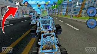 Thumbnail: All 16 Bosses Vs 10 Cars Battle | Beach Buggy Racing 2