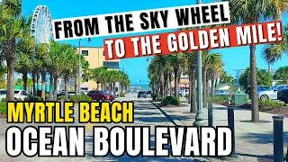 Thumbnail: What it looks like in MYRTLE BEACH on OCEAN BOULEVARD in JULY!  From the Skywheel to The Golden Mile