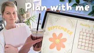 Thumbnail: 🌸 iPad PLAN WITH ME for September ☕ Procreate, coffee & spring reset
