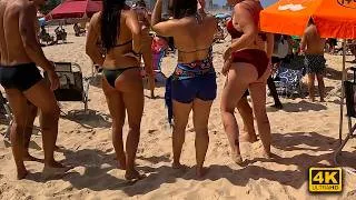 Thumbnail: Leblon Seaside Beach Walking 🇧🇷🏖️ | 4K 60FPS | Atlantic Ocean Ambience