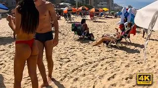 Thumbnail: Beach Walking on Leblon Shore 🇧🇷🏖️ | Rio de Janeiro | 4K 60FPS | Ocean Breeze