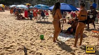 Thumbnail: Real-Time Beach Walking in Leblon, Brazil 🇧🇷🔥 | 4K 60FPS | Ocean Sounds