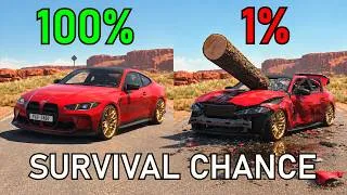 Thumbnail: Realistic Survival Chance Crashes #8 (Your Requests) | BeamNG.drive