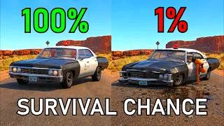 Thumbnail: Realistic Survival Chance Crashes #30 | BeamNG.drive