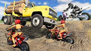 Thumbnail: Cars vs Mud Challenge | BeamNG.drive