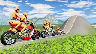 Thumbnail: Cars vs Giant Bulges Challenge | BeamNG.drive
