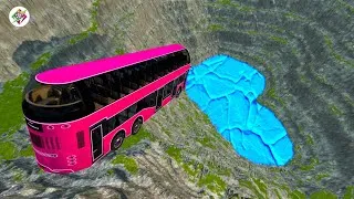 Thumbnail: BeamNG.Drive - Leap Of Death Car Jumps and Falls Crashes #58
