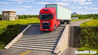 Thumbnail: Cars vs Stairs Challenge #1 in BeamNG Drive!